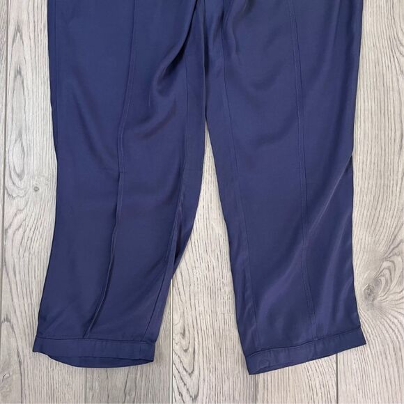 Pistola Eleanor Women Size L Blue High Rise Tappered Leg Trouser NEW Pant Office - Picture 4 of 7